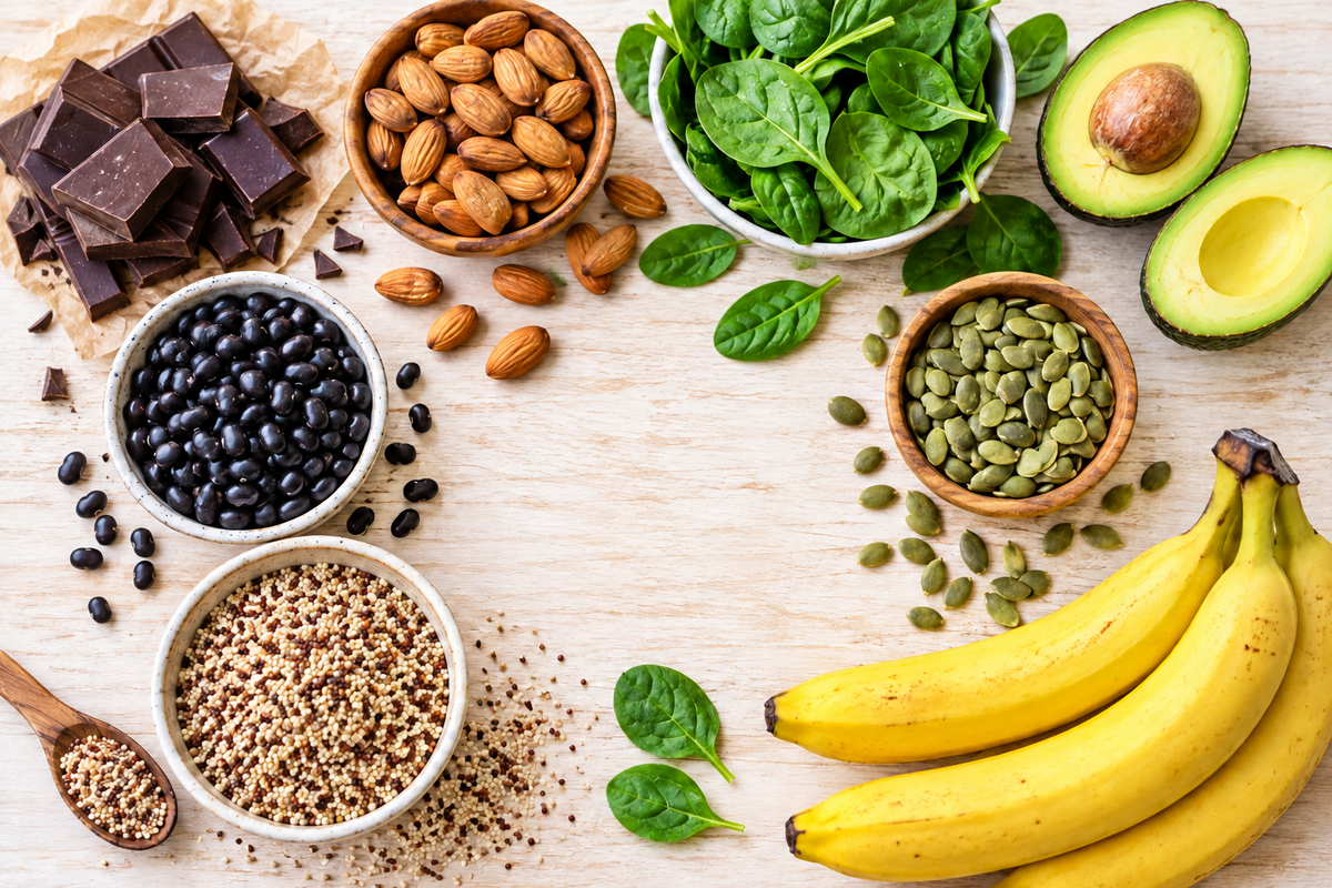 Aliments riches en magnésium Nutrimea