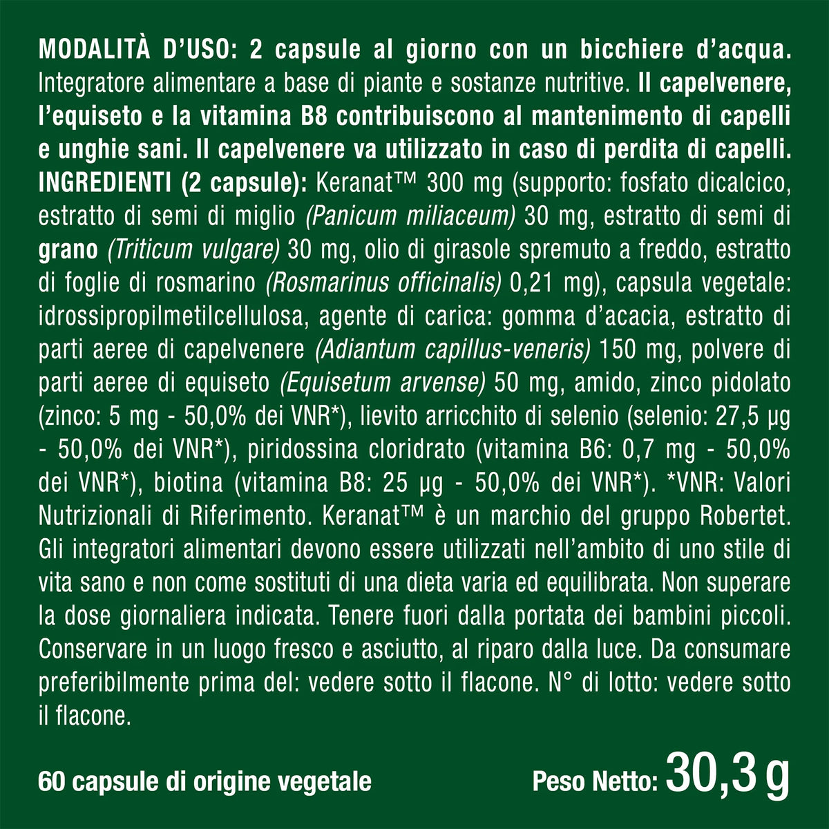 Anticaduta Capelli