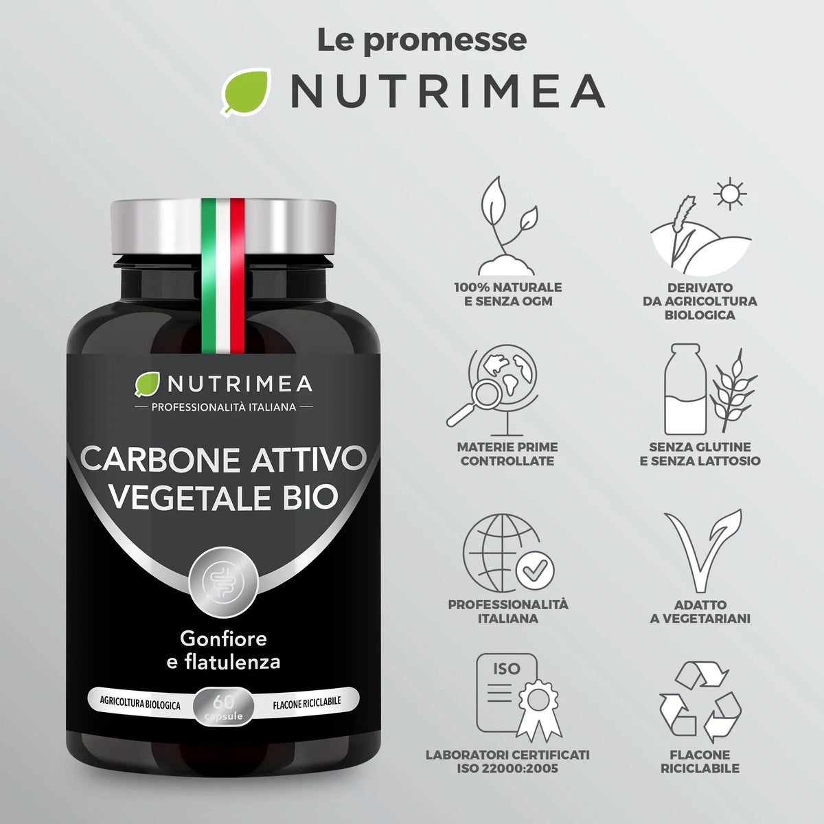 Carbone Attivo Vegetale Bio