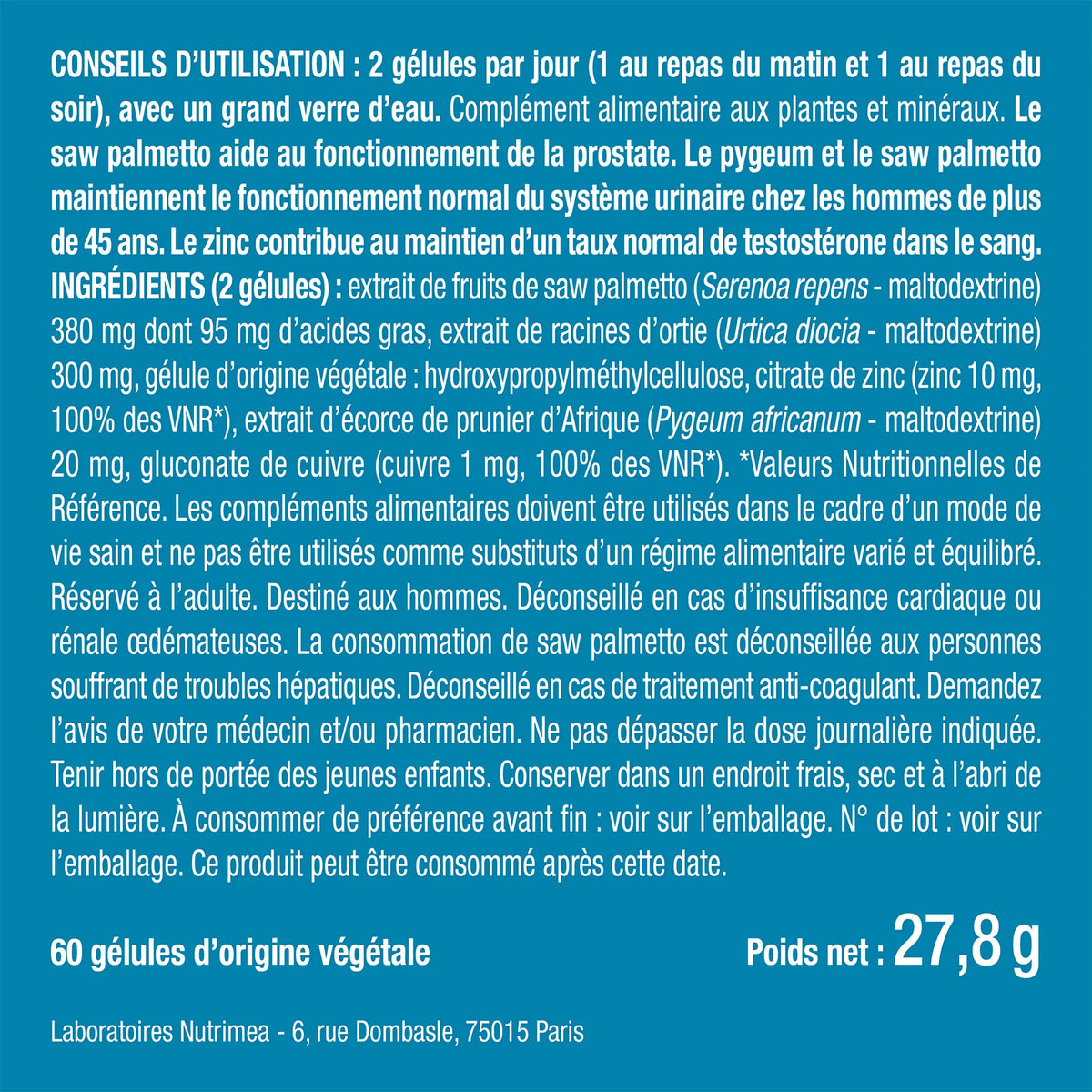 Acheter Complément Alimentaire Prostate | Prostasur