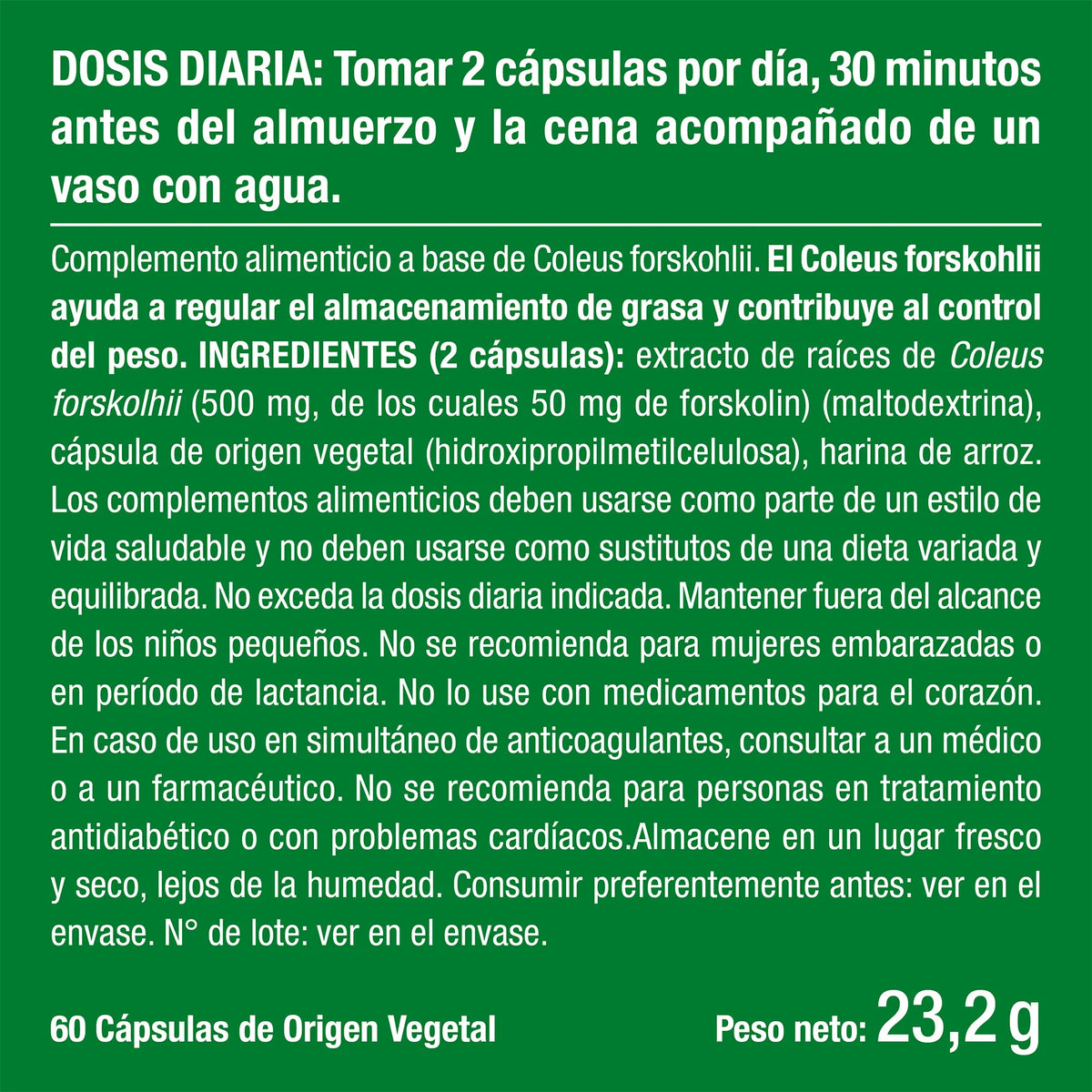 Forskolina | Coleus Forskohlii