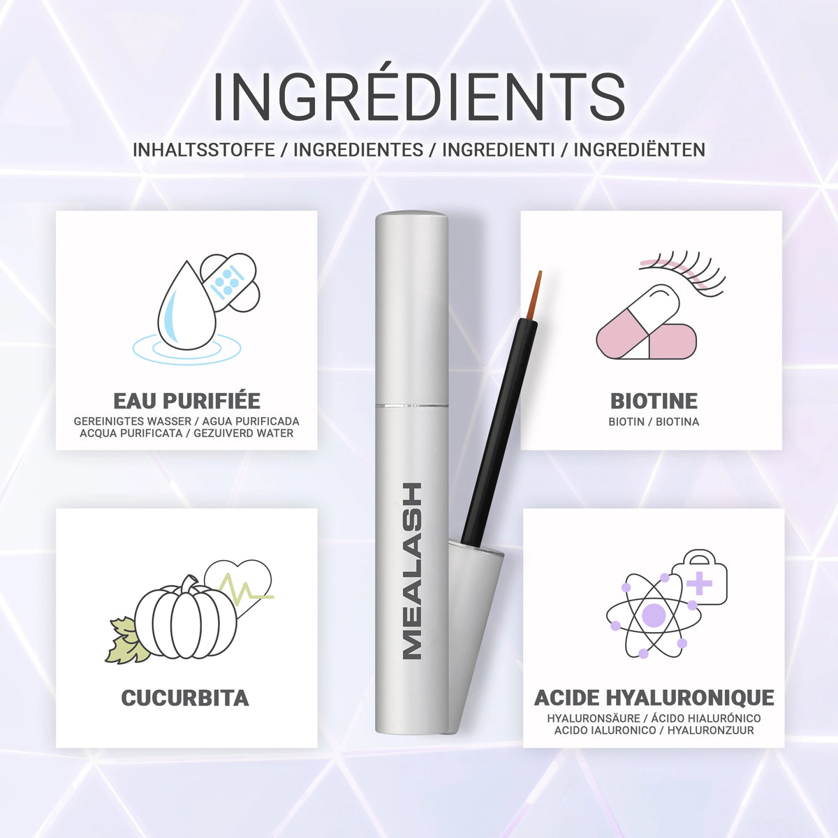 Mealash – Wimpernverstärkendes Serum
