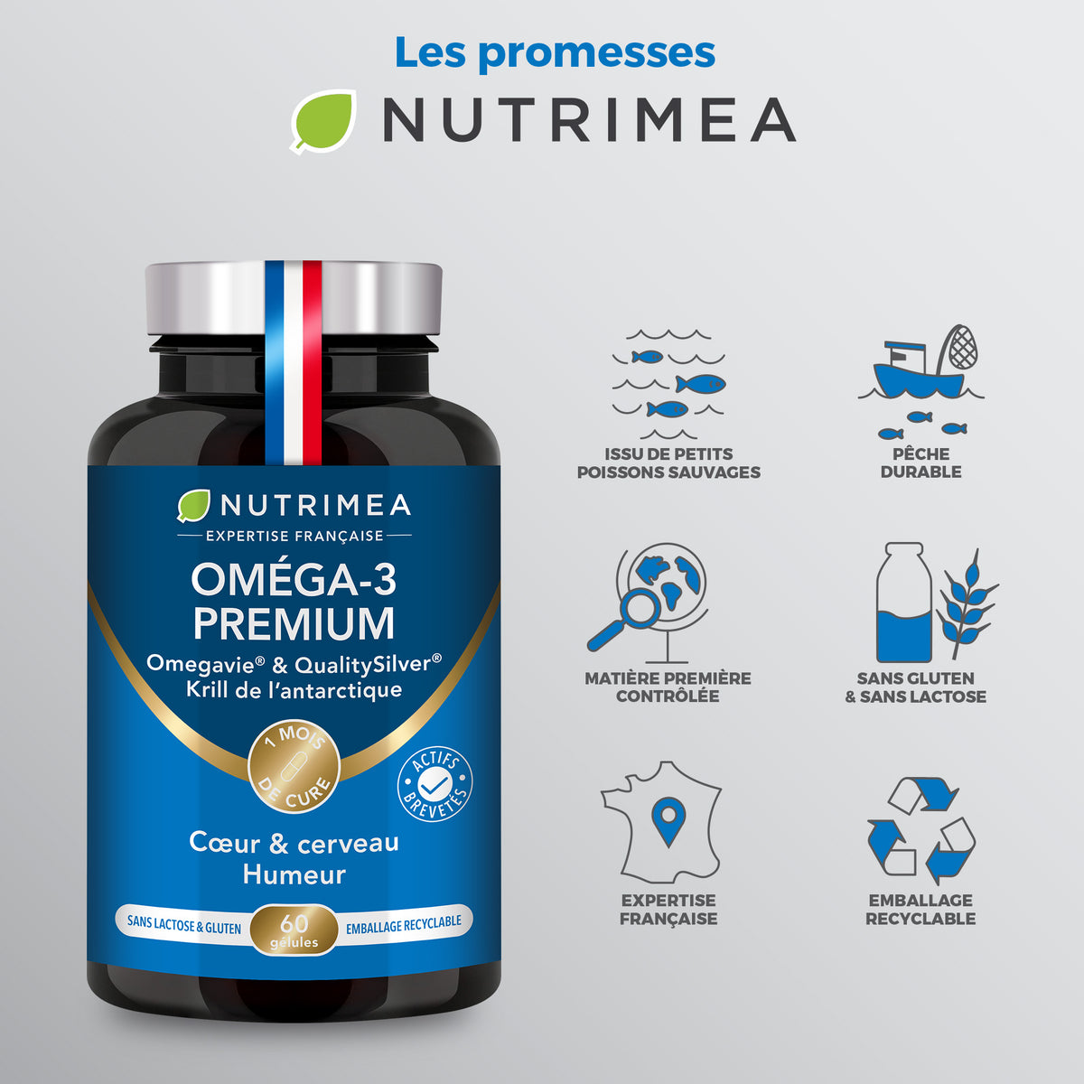 Caractéristiques de notre omega 3
