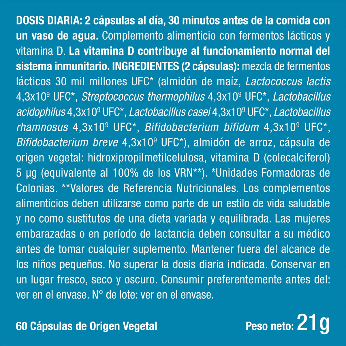Probióticos y Prebióticos