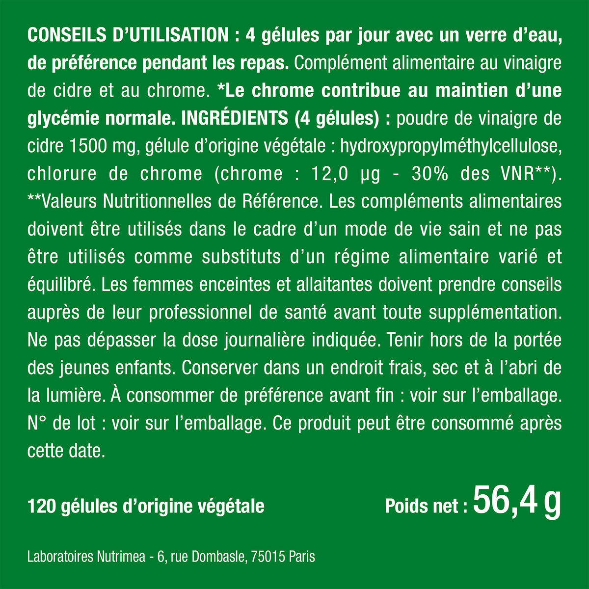 Bienfaits et composition vinaigre de cidre