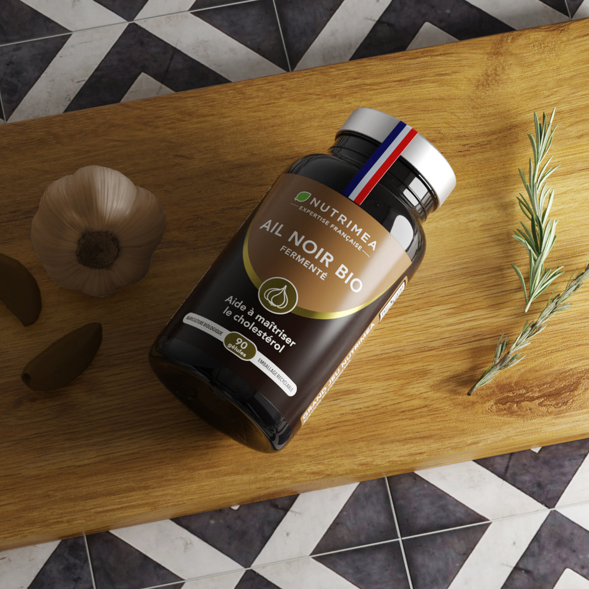 Ail Noir BIO fermenté en complément alimentaire