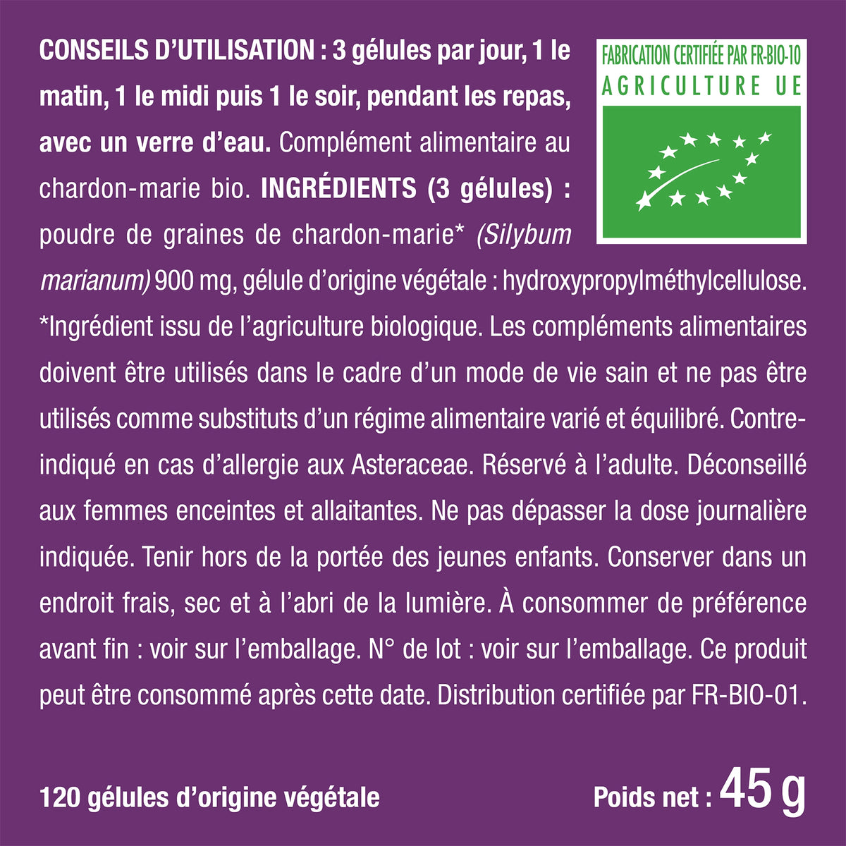 Chardon-Marie Bio 900mg