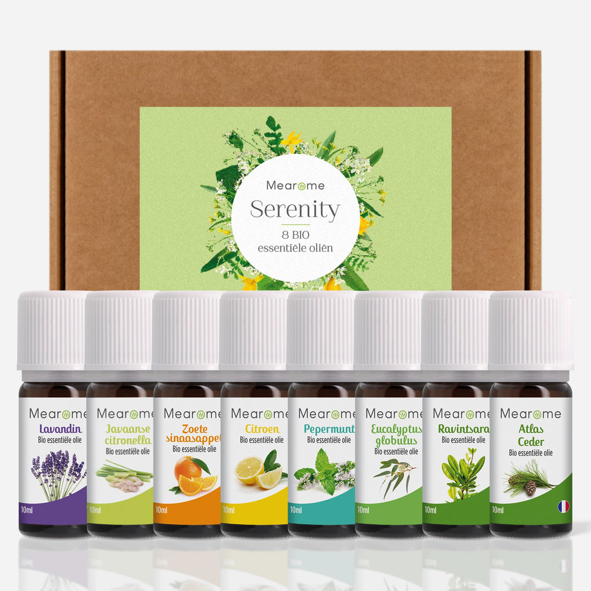 Coffret Plénitude - 8 Huiles Essentielles BIO