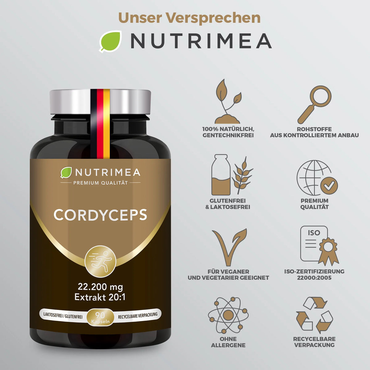 Cordyceps - Chinesischer Raupenpilz