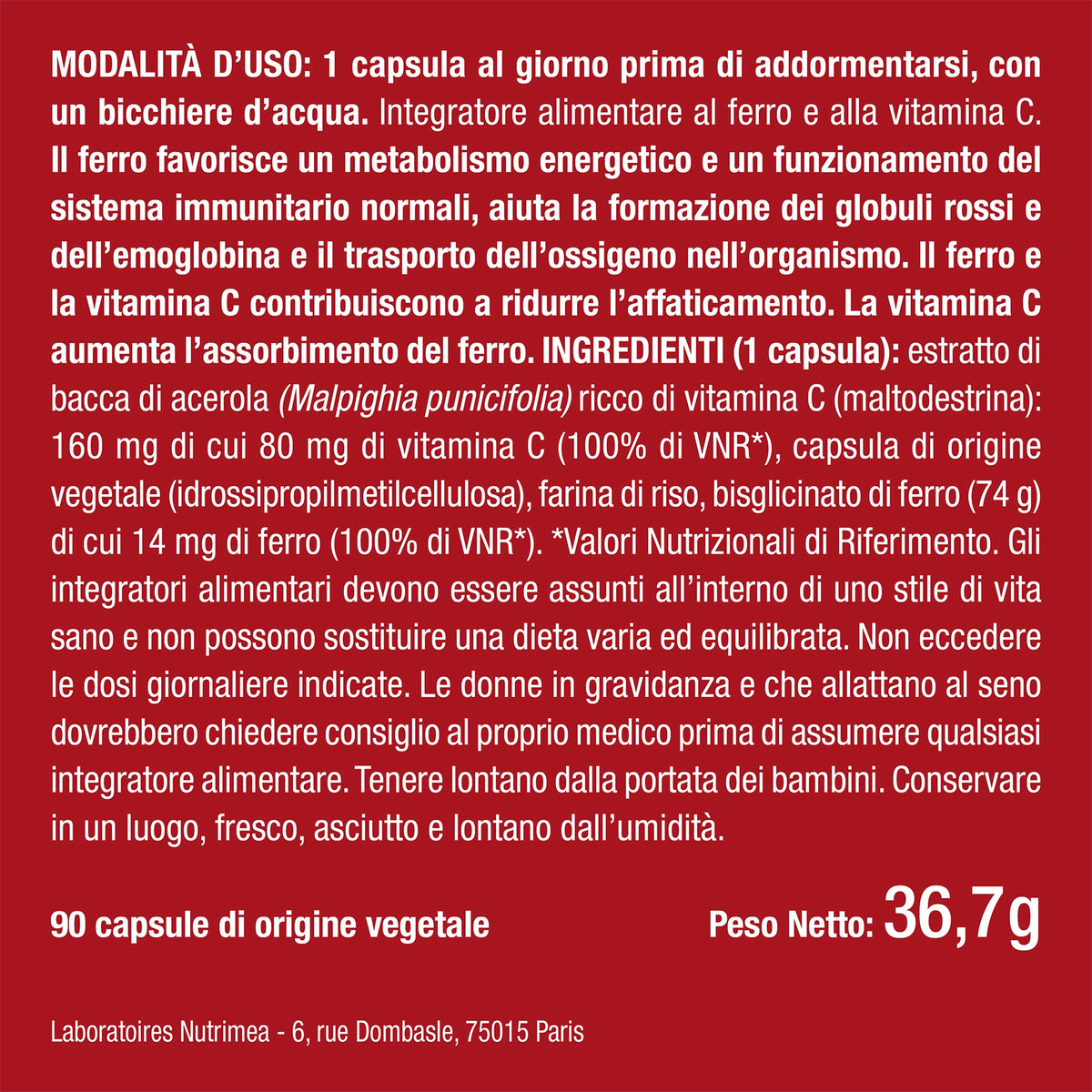 Ferro Bisglicinato