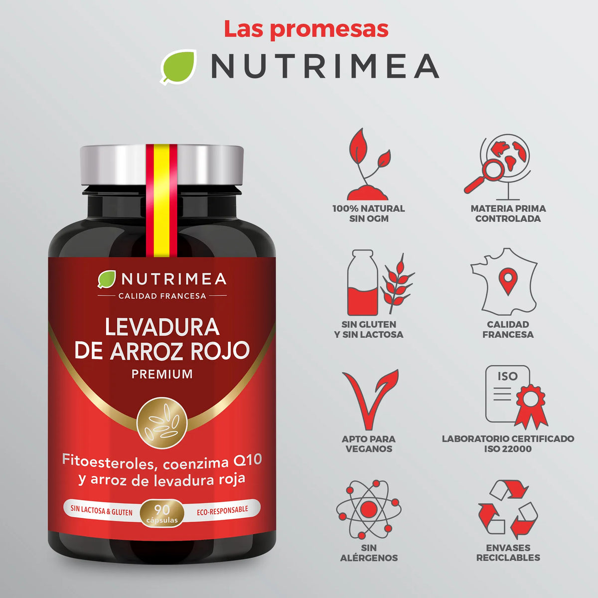 Levadura de Arroz Rojo Premium